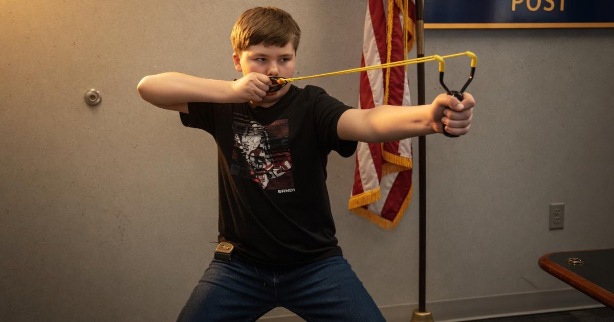 13-Year-Old Stops Kidnapping With a Slingshot Shot
