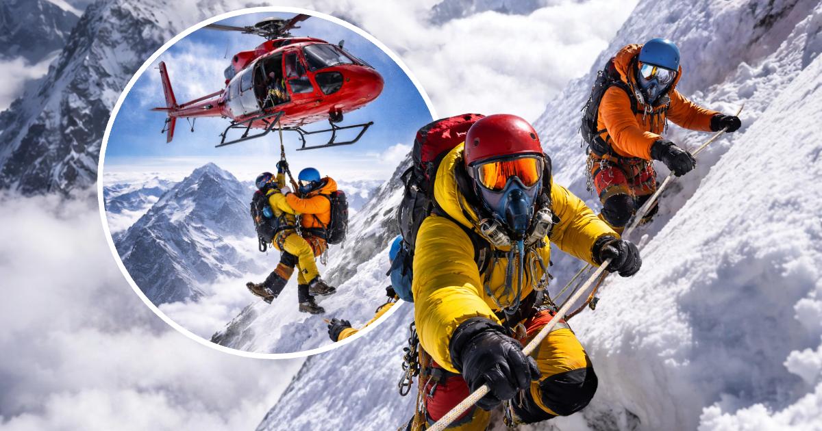Everest Guides Poisoned Climbers to Trigger Fake £15M Helicopter Rescues